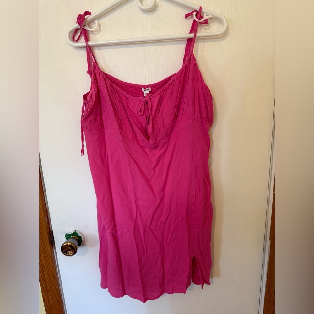 🪩2/20 Garage pink mini dress size XL